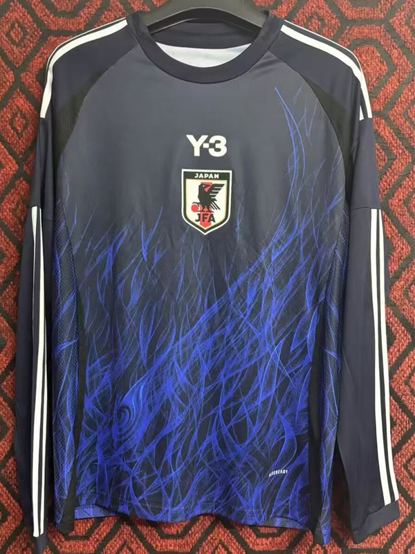 24-25 Japan Y-3 Home Long Sleeve Soccer Jersey (长袖)