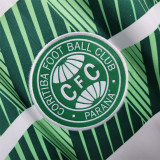 1997-1998 Coritiba White Retro Soccer Jersey