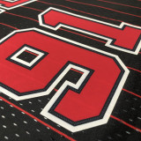 1996 BULLS RODMAN #91 Black Retro Top Quality Hot Pressing NBA Jersey