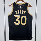 23-24 WARRIORS CURRY #30 Black Glory Edition Top Quality Hot Pressing NBA Jersey 荣耀版