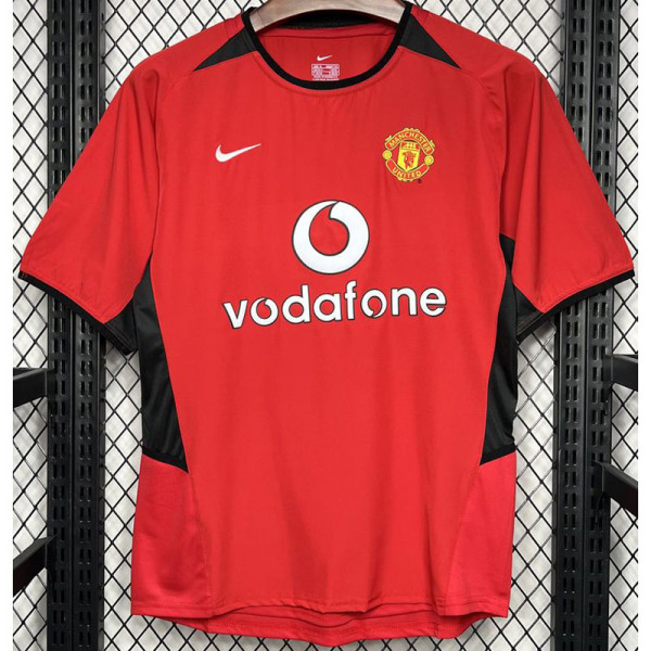 2002-2004 Man Utd Home Retro Soccer Jersey