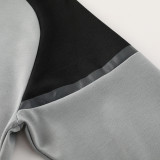 2024 PM01 Grey Hoodie Jacket Tracksuit (灰色)