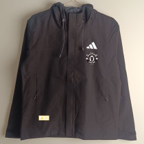 24-25 Man Utd Black Windbreaker