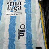 24-25 Malaga Home Fans Soccer Jersey