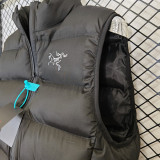 24-25 J11 ARC-TERYX Black Cotton jacket vest (Waistcoat) #马甲