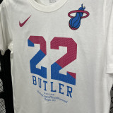 T188 HEAT BUTLER #22 White High Quality Casual T-Shirt