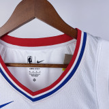 22-23 Clippers WESTBROOK #0 White Top Quality Hot Pressing NBA Jersey
