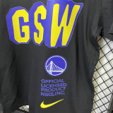T112 Warriors GSW Black High Quality Casual T-Shirt
