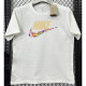 T205 NK White High Quality Casual T-Shirt