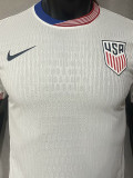 24-25 USA Home Player Version Soccer Jersey
