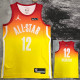 2023 ALL STAR MORANT #12 Yellow Top Quality Hot Pressing NBA Jersey (全明星)