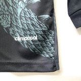 2014-2015 RMA Away Black Long Sleeve Retro Soccer Jersey (长袖)