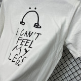 T207 NK White High Quality Casual T-Shirt