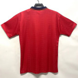1994 Spain Home Red Retro Soccer Jersey