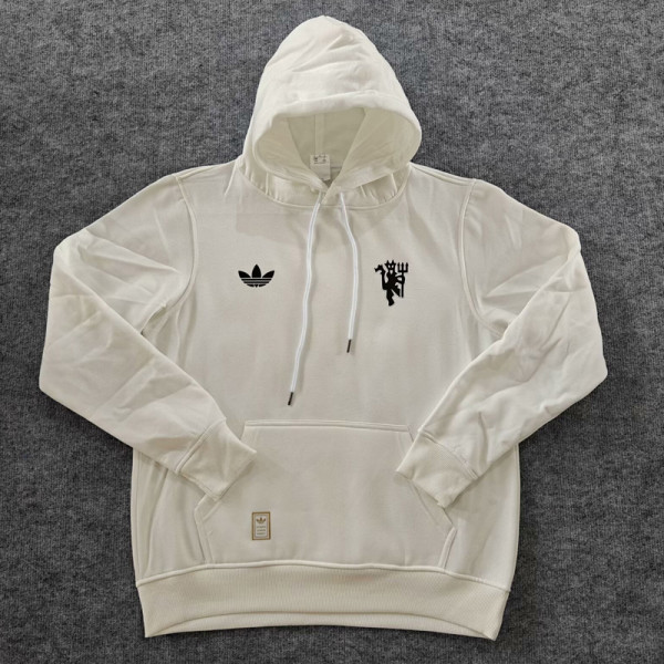 24-25 Man Utd White Hoody 白色(加绒)