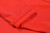24-25 Man Utd Red Kids Half Pull Tracksuit (童装)(半拉链)
