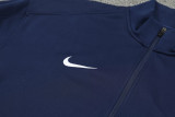 2024 NK Royal blue Jacket Tracksuit #2306(深蓝袖)