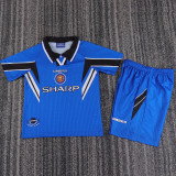 1996-1998 Man Utd Away Kids Retro Soccer Jersey