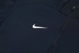 2024 NK Royal blue Jacket Tracksuit #2306(浅蓝袖)