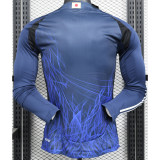 24-25 Japan Y-3 Home Long Sleeve Player Version Soccer Jersey (长袖球员)