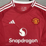 24-25 Man Utd Home Women Soccer Jersey (女)