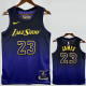 24-25 LAKERS JAMES #23 Royal blue City Edition Top Quality Hot Pressing NBA Jersey