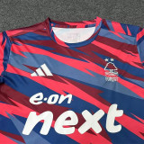 24-25 Nottingham Forest Red Blue Training shirts