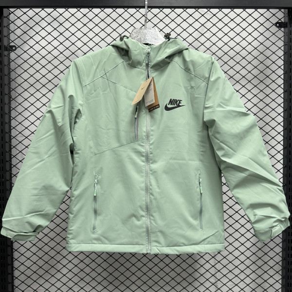 2024 NK Velvet Thickened warm Green Outdoor Jackets #F2 加绒冲锋衣