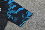24-25 Napoli Black Blue Training Short Suit