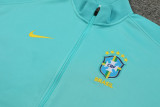 24-25 Brazil Lake Green Jacket Tracksuit