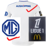 24-25 Lyon Home Player Version Soccer Jersey