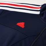 2024 AD Royal blue Jacket Tracksuit #AJ20