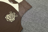 24-25 Corinthians Brown Tank top and shorts suit