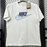 T212 NK White High Quality Casual T-Shirt #蓝标