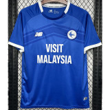 24-25 Cardiff City Home Fans Soccer Jersey
