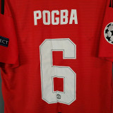 2018-2019 Man Utd Home Retro Soccer Jersey