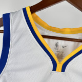 WARRIORS CURRY #30 White Top Quality Hot Pressing NBA Jersey (V领)