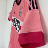 2015-2016 JUV Away Retro pink Soccer Jersey