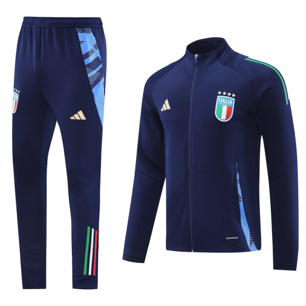 24-25 Italy Royal Blue Jacket Tracksuit #02