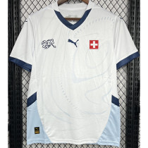 24-25 Switzerland Away Fans Soccer Jersey