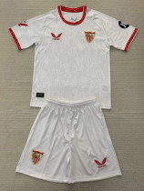 24-25 Sevilla Home Kids Soccer Jersey
