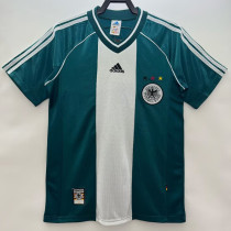 1998 Germany Away Retro Soccer Jersey