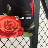 2023 Japan Black Special Edition Training Shirts (玫瑰花)