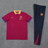 25-26 BAR Jujube red Polo Tracksuit