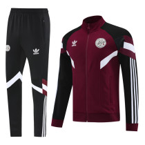 24-25 Ajax Jujube red Jacket Tracksuit #08
