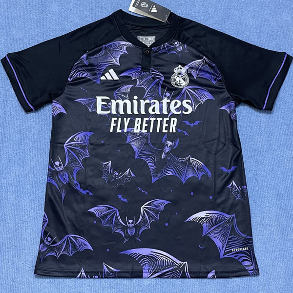 24-25 RMA Black Purple Special Edition Training Shirts *蝙蝠