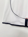 2002 England Home White Retro Soccer Jersey