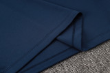 24-25 France Royal blue Half Pull Tracksuit (半拉链)