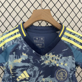 24-25 Ajax Away Kids Soccer Jersey