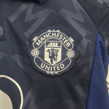 24-25 Man Utd Away Kids Soccer Jersey